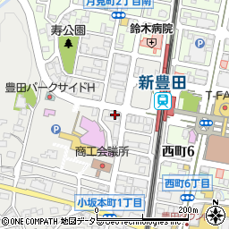 愛知県豊田市小坂本町1丁目8-1周辺の地図