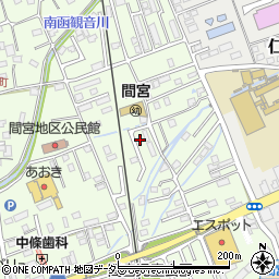 静岡県田方郡函南町間宮804-31周辺の地図