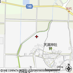 兵庫県丹波篠山市口阪本周辺の地図