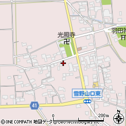 滋賀県東近江市上羽田町2015周辺の地図
