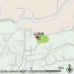 心浄寺周辺の地図