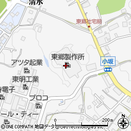 東郷製作所周辺の地図