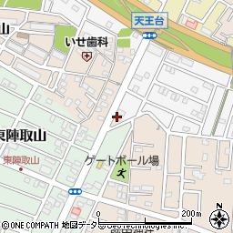 愛知県みよし市三好町弥栄74-1周辺の地図