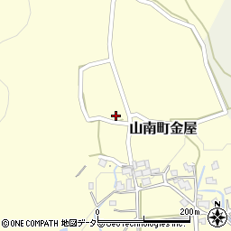 兵庫県丹波市山南町金屋289周辺の地図