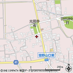 滋賀県東近江市上羽田町2014周辺の地図