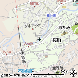 静岡県熱海市小嵐町3周辺の地図