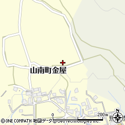 兵庫県丹波市山南町金屋147周辺の地図