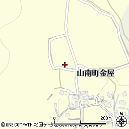 兵庫県丹波市山南町金屋294周辺の地図