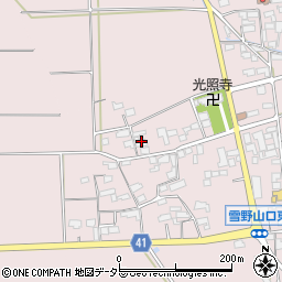 滋賀県東近江市上羽田町2205周辺の地図