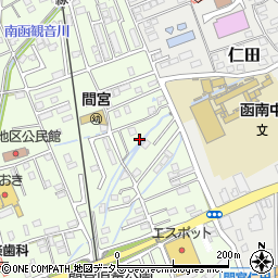 静岡県田方郡函南町間宮804-9周辺の地図