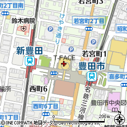 ホームセンターコーナン豊田Ｔ－ＦＡＣＥ店周辺の地図