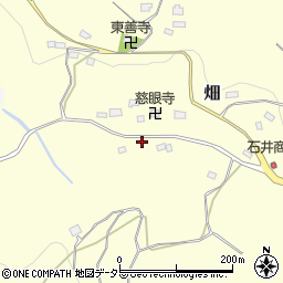 千葉県鴨川市畑14周辺の地図