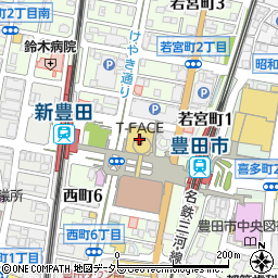 スバカマナ豊田店周辺の地図