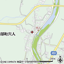 京都府南丹市園部町宍人市場23周辺の地図