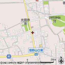 滋賀県東近江市上羽田町2250周辺の地図