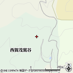 京都府京都市北区西賀茂鴬谷周辺の地図