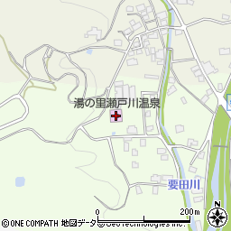 湯の里瀬戸川温泉周辺の地図