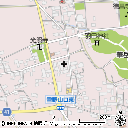 滋賀県東近江市上羽田町2253周辺の地図