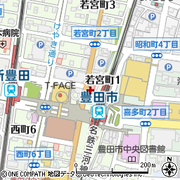 個室 焼肉 頂〜いただき〜 豊田駅前周辺の地図
