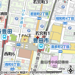 Ｇ　ＳＥＶＥＮＳ豊田周辺の地図