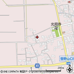 滋賀県東近江市上羽田町2204周辺の地図
