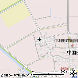滋賀県東近江市中羽田町507周辺の地図