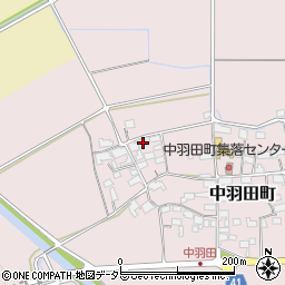 滋賀県東近江市中羽田町399周辺の地図