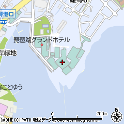 琵琶湖グランドホテル別館京近江周辺の地図