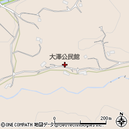 大澤公民館周辺の地図