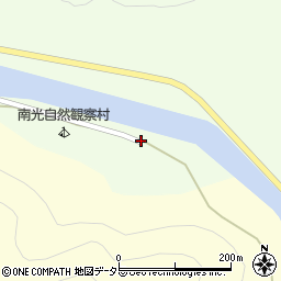 南光自然観察村周辺の地図