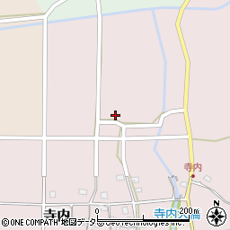 兵庫県丹波篠山市寺内205周辺の地図