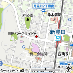 代々木高等学校　愛知豊田キャンパス周辺の地図