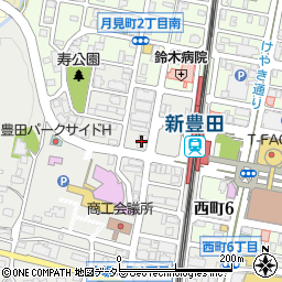 矢作豊田ビル周辺の地図