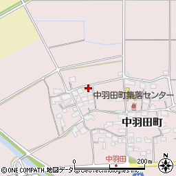 滋賀県東近江市中羽田町397周辺の地図