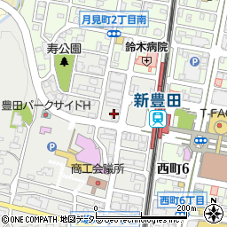 東洋電装株式会社　豊田営業所周辺の地図