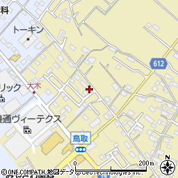 三重県員弁郡東員町鳥取456-8周辺の地図