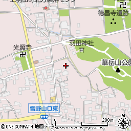 滋賀県東近江市上羽田町2256周辺の地図