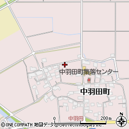 滋賀県東近江市中羽田町388周辺の地図