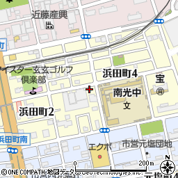 船津堂周辺の地図