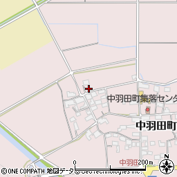 滋賀県東近江市中羽田町1150周辺の地図