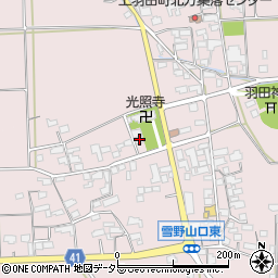 滋賀県東近江市上羽田町2212周辺の地図
