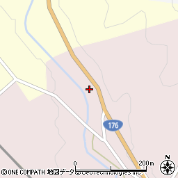兵庫県丹波篠山市大山下1042周辺の地図