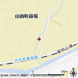 兵庫県丹波市山南町篠場80周辺の地図