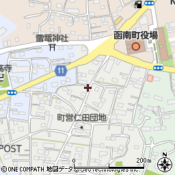 静岡県田方郡函南町仁田769-4周辺の地図