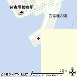 株式会社上組　名古屋支社現業部バナナセンター周辺の地図