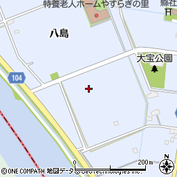 愛知県海部郡飛島村大宝周辺の地図
