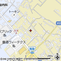 三重県員弁郡東員町鳥取456-5周辺の地図