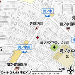 久遠チョコレート・名古屋滝ノ水店周辺の地図