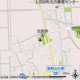 滋賀県東近江市上羽田町2212-4周辺の地図
