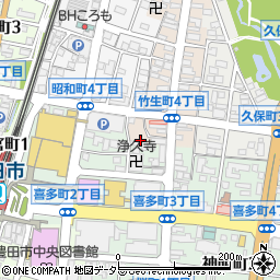 愛知県豊田市竹生町4丁目33周辺の地図